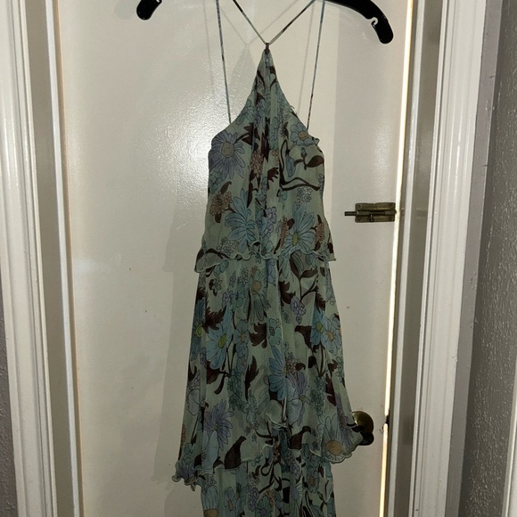 Stella McCartney garden print frill asymmetrical sundress - Picture 4 of 11